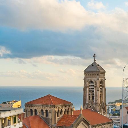 Vue Monaco & Tour Odeon - Terrasse - Parking - Bh Apartment Beausoleil Luaran gambar