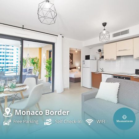 Vue Monaco & Tour Odeon - Terrasse - Parking - Bh Apartment Beausoleil Luaran gambar