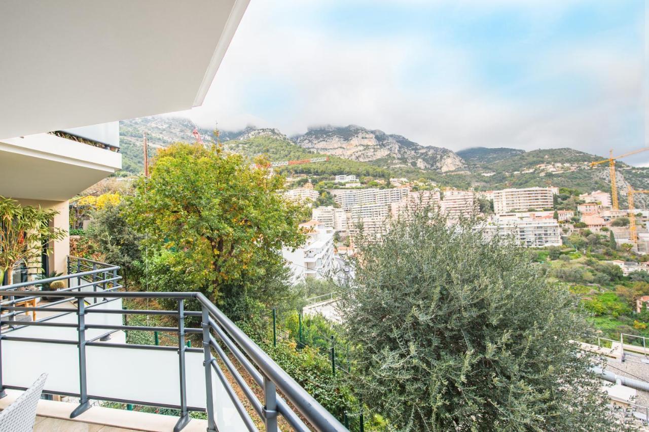 Vue Monaco & Tour Odeon - Terrasse - Parking - Bh Apartment Beausoleil Luaran gambar