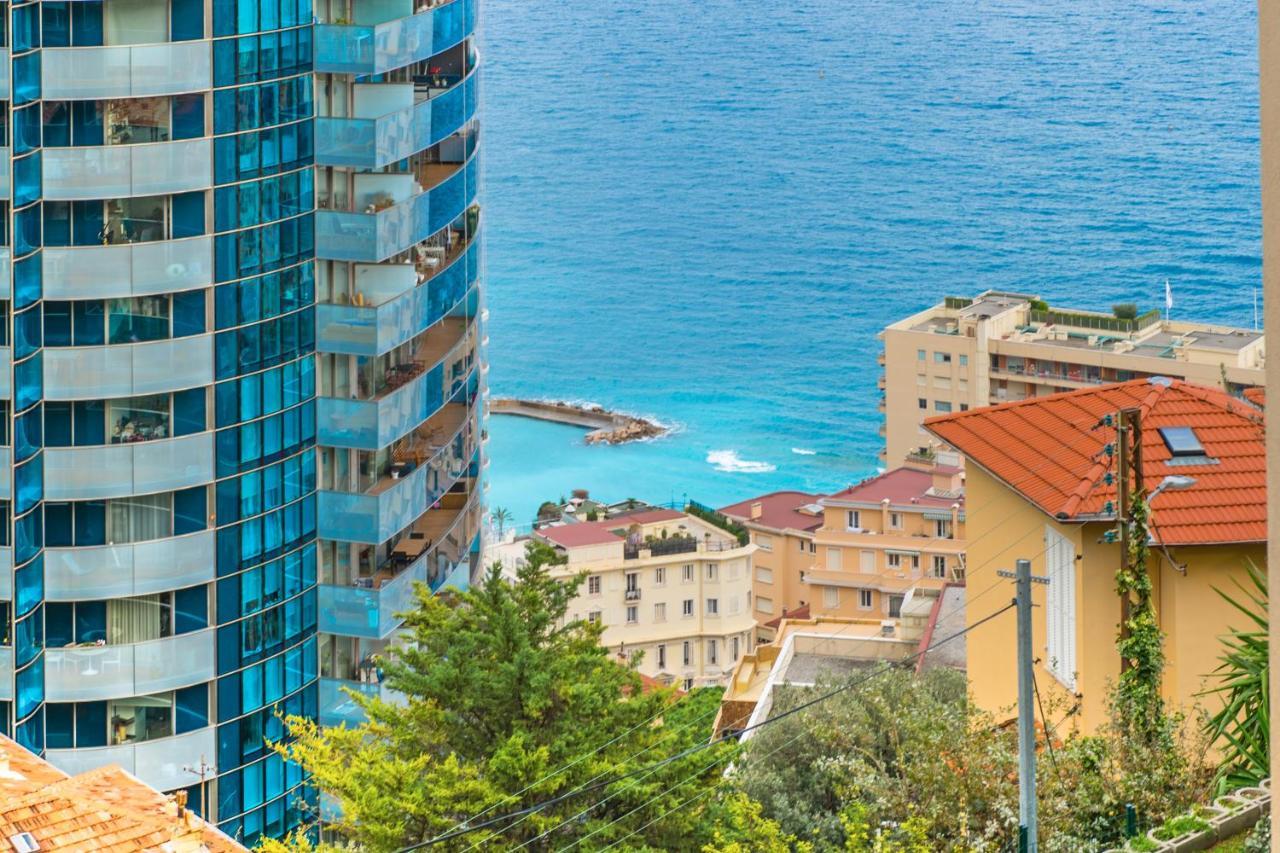 Vue Monaco & Tour Odeon - Terrasse - Parking - Bh Apartment Beausoleil Luaran gambar